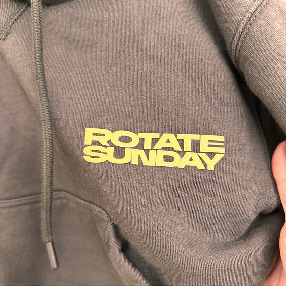 ROTATE SUNDAY
Women's Rotate Logo-print Organic Cotton Hoodie - Picture 5 of 8